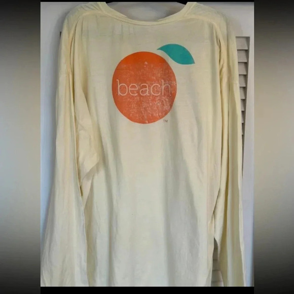 ORANGE BEACH ALABAMA WOMEN’S LONG SLEEVE T-SHIRT 2XL - Picture 2 of 2